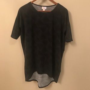 LuLaRoe Black Irma XXS Tunic